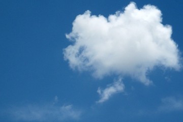 Gros nuage à Santa Fe - Photo Kantoken